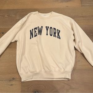 John Galt NEW YORK oversized sweatshirt